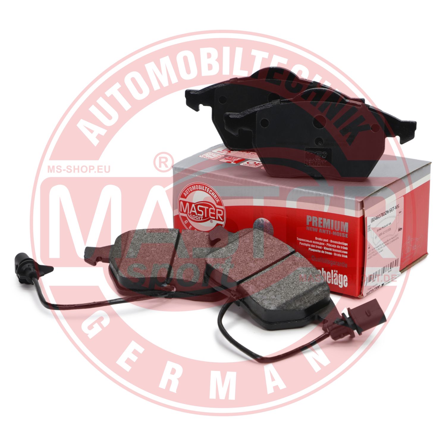 Placute frana MASTERSPORT GERMANY 13046071102N-SET-MS